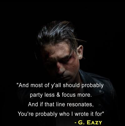 G Eazy Focus More